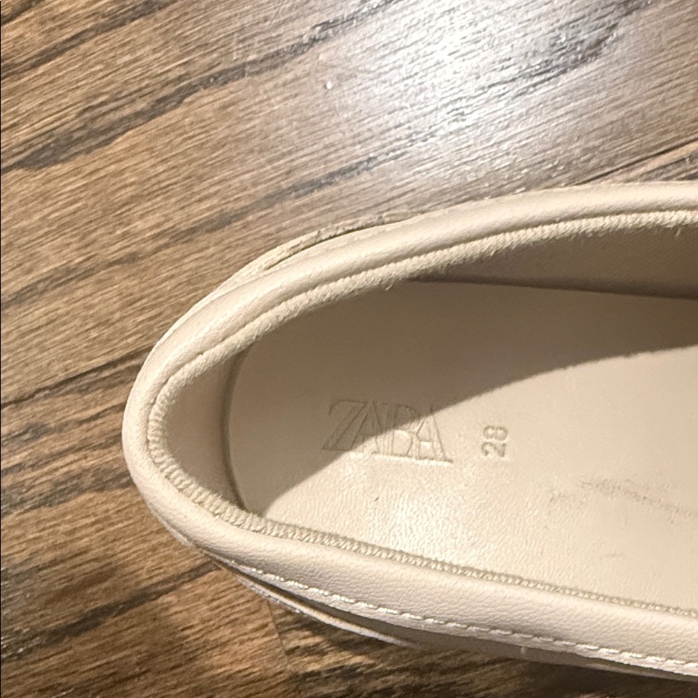Zara Loafers with Heart Gold Accent - Picture 3 of 6